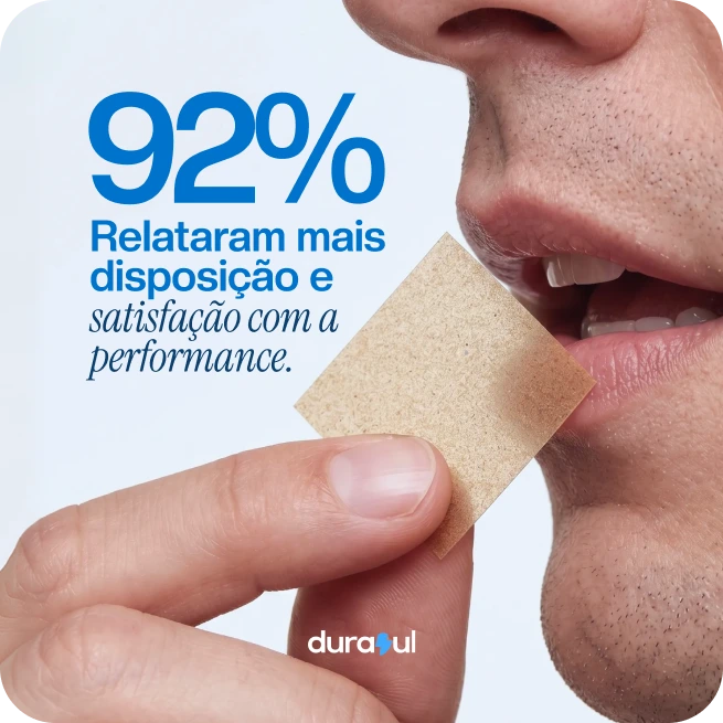 Caixa de Durazul ao lado da tabela nutricional